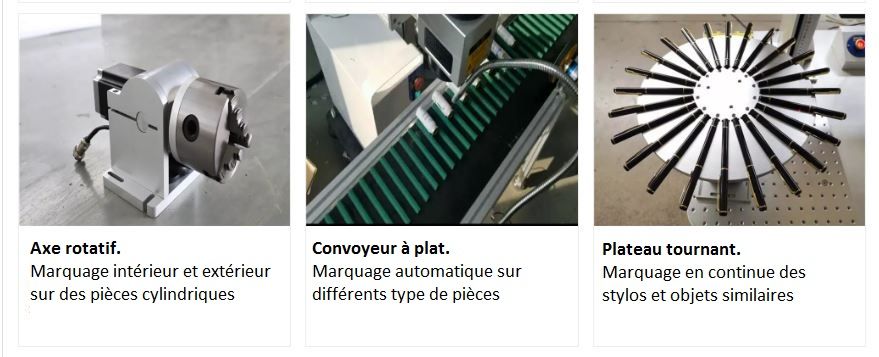Options marquage